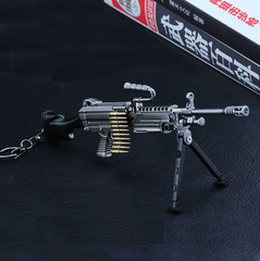 PUBG M249 Model Metal Keychain Playerunknown's Battlegrounds 0101137