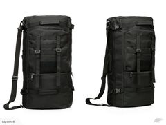 Military Tactical Bag Camping Backpack 60L  Black 3704010