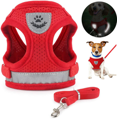 Dog Vest Harness Leash Set S 3631609