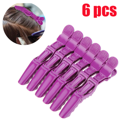 Crocodile Hair Clips Hairdressing Salon Styling Sectioning Clamp 6pcs I0518PP0
