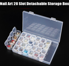 Diamond Painting Boxes Nail Tips Rhinestone Beads Gems Storage Box I0533WT0