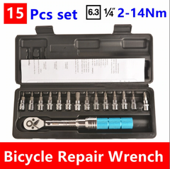 15pcs Torque Wrench Bicycle Repair Tools  3647501