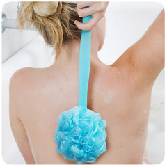 Bath Shower Brushes Long Handle Cleaning Back Sponge Scrubber I0551DB0