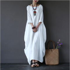 Cotton Maxi Dress 4024328