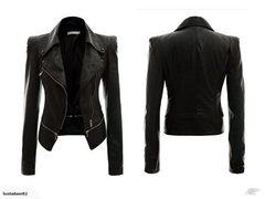 Faux Leather Jacket 1823213