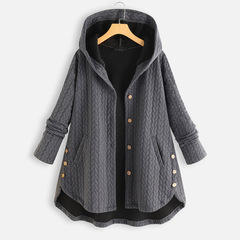 Hoodie Coat Jacket Womens Clothing Size 16-18 D0607DG8