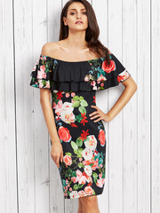 Floral Bodycon Dress 4030412