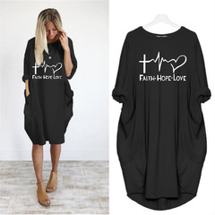 Cotton Shirt Dress Boho Summer Dresses Womens Clothing Size 16-18 J2172BK8