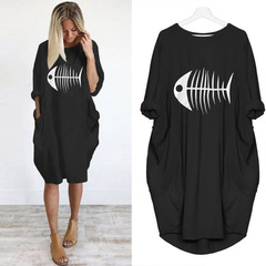 Cotton Shirt Dress Boho Summer Dresses Womens Clothing Size 20-22 J2290BK8
