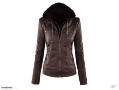 Faux Leather Jacket 1825373