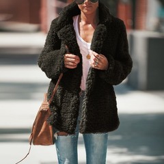 Fur Coat Jacket Womens Clothing Size 20-22 D0633BK8