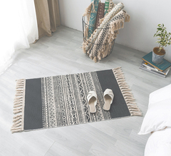 Floor Mat Linen Rug Carpets I0706BK0
