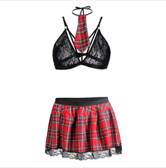 School Girl Costume Sexy Lingerie Size 18-20 A0651RD7