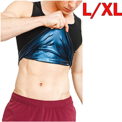 Men's Sweat Shapewear Workout Sauna Tank Top L/XL L1919MN4