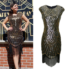 Flapper Dress Ball Dress Evening Dress Womens Clothing Size 12-14 J2097GD4