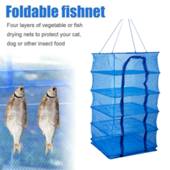 Fish Drying Rack Net Folding Mesh Hanger 2024101