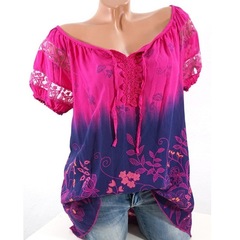 Floral Shirt Blouse L1549HP9