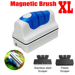 Aquarium Fish Tank Brush Magnetic Glass Cleaner XL 3650904