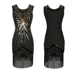 Gatsby Dress Flapper Ball Evening Dresses Size 12-14 J2096GD4