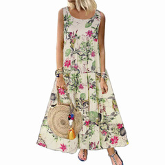 Maxi Dress Floral Summer Dresses Womens Clothing Size 20-22 J2322HP8