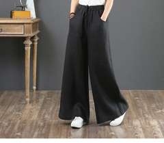 Linen Pants Womens Clothing Size 12-14 F0989BK6