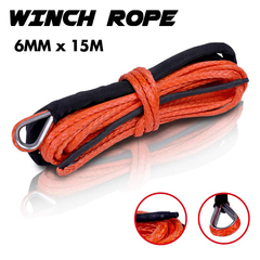 Winch Rope Red 6mm x 15m 2026903