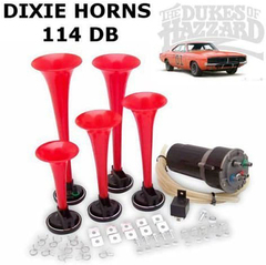 12v Trumpet Air Horns Musical Dixie Duke Of Hazzard Horn Set 2031302