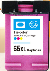 HP65 XL Color Compatible Ink Cartridge for HP Printer DeskJet 1110 1111 1112*INKHP65XLCOLOR