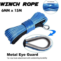 Winch Rope Blue 6mm x 15m 2026902