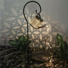 Solar Outdoor Garden Light LED Watering Can String Lights Lamp 2004042