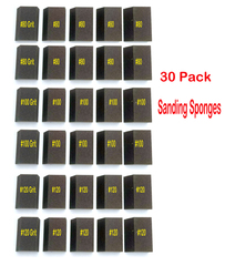 30 Pack Sanding Sponges 3646602