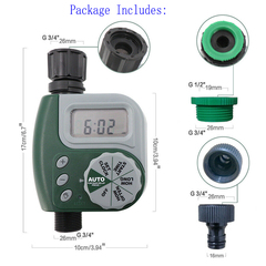 Water Irrigation Timer Auto Programmable LCD3612703