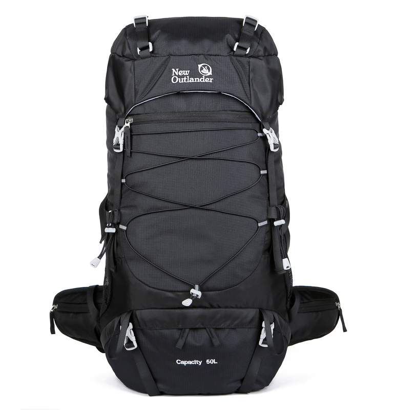 50L Tramping Pack Back Pack Bag Black 3703711