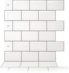 Self Adhesive Wallpaper 3D Wall Tiles Kitchen Bathroom 3662201*3662201+5