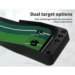 Golf Putting Trainer Mat 3 Meters Ball Auto Return Practice Putter 2023101