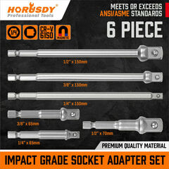 HORUSDY Impact Drill Bit Socket Adapter Set 2037203