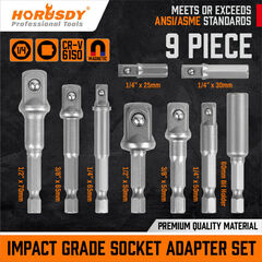HORUSDY Impact Drill Bit Socket Adapter Set 2037202
