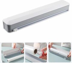 Magnetic Cling Film Dispenser Food Wrap Cutter 2014303