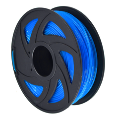 3D Printer Filament PLA Transparent Blue 2029134