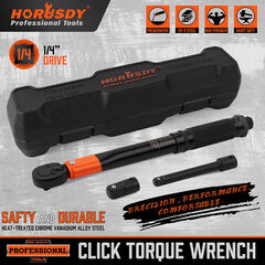 Click Torque Wrench HORUSDY 1/4" Drive 2037227