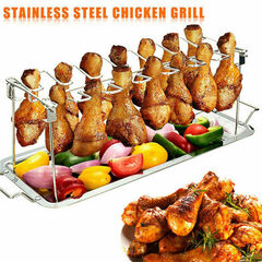 Chicken Leg Wing Grill Rack Drumsticks BBQ Stand 2042201