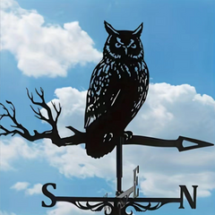 Weather Vane Owl Wind Vane Garden Ornament 2037323