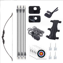 40lbs Archery Recurve Bow Longbow +Arrows 2019706