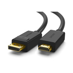 UGREEN UG-10202 DP Male to HDMI Male Cable 2m